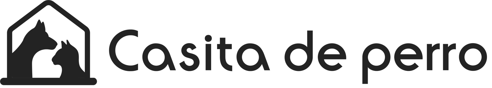 Logo casita de perro
